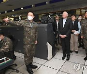 정상화 공군참모총장, '자유의 방패(FS)' 연습현장 점검