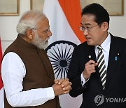 인도·일본 정상, 에너지·식량 안보 논의…"G7에 모디 초청"(종합2보)