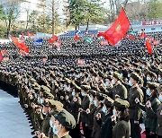 북한 강원도에서 열린 군 입대·재입대 탄원모임