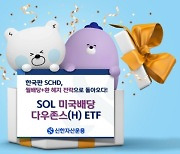 신한자산운용, 환헤지 월배당 ETF 신규 상장