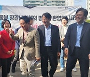 원희룡 국토부장관 고양 일산신도시 점검… 주민 목소리 경청