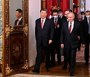 정상회담 앞둔 푸틴-시진핑