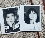 '7년만 임신' 윤승아♥김무열, 흑백 폴라로이드로 전한 달달한 일상