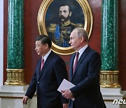 [포토] 정상회담 마친 시진핑-푸틴
