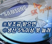 삼성·SK, 美보조금 받으면 中서 5%이상 증산 못해…기술 업그레이드는 용인(종합)