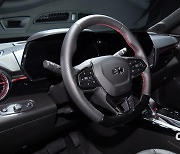 [포토]트랙스 크로스오버 RS의 운전석