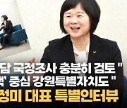 [영상] 정의당 이정미 대표, "BTS촬영지 맹방 해수욕장 보호해야"