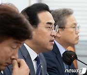 검수완박 헌재 선고 입장 말하는 박홍근 원내대표