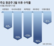 여행객 늘었다는데… 항공 등 관광株는 오히려 하락