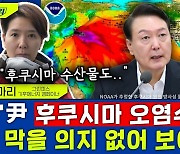 [뉴스하이킥] "尹, 후쿠시마 오염수 막을 의지 없어 보여.. '후쿠시마 수산물'도 곧"