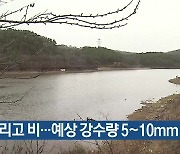 대전·세종·충남 흐리고 비…예상 강수량 5~10㎜