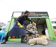 서울 신촌에서 ‘개 도살’?···‘국제강아지의날’ 맞아 개식용 종식 캠페인