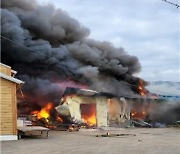 벌교 연동교회 사택 전소…번지는 불 막다 사모 화상