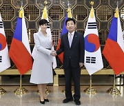 체코 하원의장 만난 김진표 국회의장