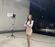 '야구 여신' 박지영 아나, 완벽한 오피스룩…섹시 비주얼 '홈런'