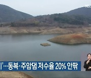 ‘해갈엔 미미’…동복·주암댐 저수율 20% 안팎