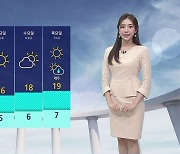 [날씨] 황사 잔류하면서 미세먼지 '나쁨'…오후 곳곳에 비