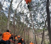 밀양서 패러글라이더 타던 20대 여성 나무에 불시착…3시간만에 무사히 구조