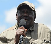 [포토] 케냐 야당 지도자 라일라 오딩가