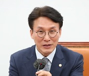 [포토]김민석, ‘천원의 아침밥’ 관련 민주당 정책 발표