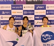 쌍둥이 스프린터 김다은, 실업육상경기대회 100m 1위…11초95