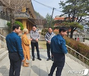 김해다문화치안센터, 외국인 종교시설 찾아 안전점검 활동
