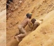 콩고 광산 동료 9명 매몰…손으로 흙 파내 모두 구했다