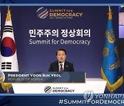 尹, 민주주의 정상회의 연설…"가짜민주주의 전세계 고개들어"(종합)