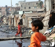 [포토] 방글라데시 다카의 빈민촌 풍경
