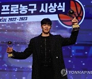 '두번째 MVP' 김선형 "10년전 첫수상때보다 더 뭉클해" [일문일답]