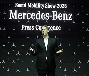 [서울모빌리티쇼] 벤츠 “판매 1위 연연하지 않아…고급차 시장 선도가 목표”