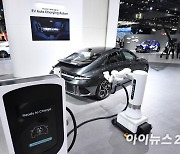 [포토]현대차 전기차 자동 충전 로봇