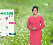 [날씨] 대구·경북 내일도 따뜻한 봄 날씨…큰 일교차 유의