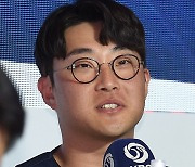 [MD포토] 박세웅 '컨디션 좋습니다'