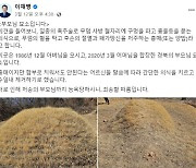 이재명 대표 부모 묘소 돌 마지막 글자 '氣'로 확인