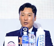 출사표 던지는 두산 베어스 이승엽 감독 [사진]