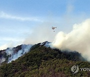 제천 봉황산 산불 확산