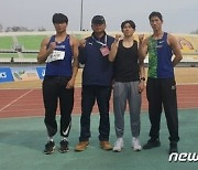 대전시설공단 육상선수단, 익산 육상경기대회 3명, 금2·은1 전원 메달