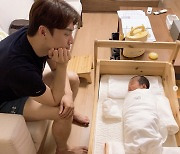'오상진♥' 김소영 갓난아기 공개 "사실 그동안 숨겨두었던 둘째.."