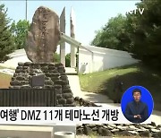 자유와 평화를 위한 여행, DMZ 11개 테마노선 개방
