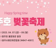 '벚꽃과 호수' 10회 충주호 벚꽃축제 7~9일 개최