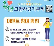 충북 옥천군, 묘목축제기간 고향사랑기부 이벤트 개최