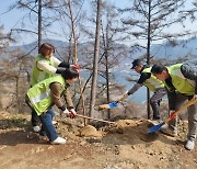 NH농협 충북 충주시지부 ‘61천그루’ 나무심기 캠페인 전개
