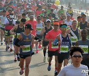 국제마라톤이 된 경주벚꽃마라톤 대회