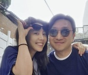 손담비♥이규혁, 집 앞 브런치 즐기는 주말…"걸어서 2분"