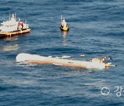 삼척항 앞바다서 29t급 어선 전복돼 침몰…승선원 6명 전원 구조