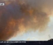 [특보] 대전·금산 경계 산불 확산…요양원 대피