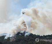 인왕산 불에 주민 120가구 대피...尹 "산불 진화에 총력"지시