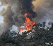 인왕산 화재, 5시간 만에 주불 잡혀… 대응 1단계 하향