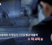 국내 자영업자 대출 '1천조'‥"코로나19 때보다 더 힘들어"